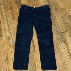 Original Brand Est 89 Place Girls Youth Jeans 6 23x20 Black Super Skinny